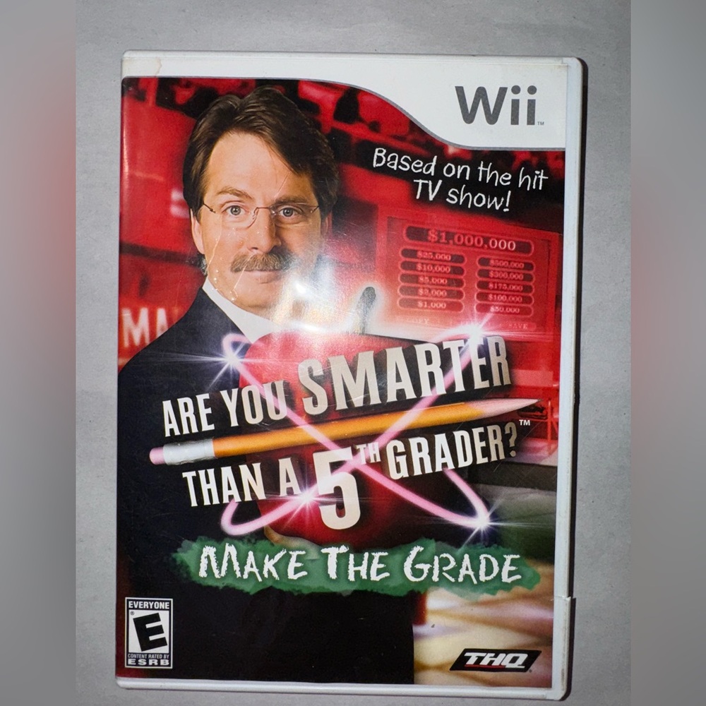 Are You Smarter than a 5th Grader: Make the Grade (Nintendo Wii) Complete CIB